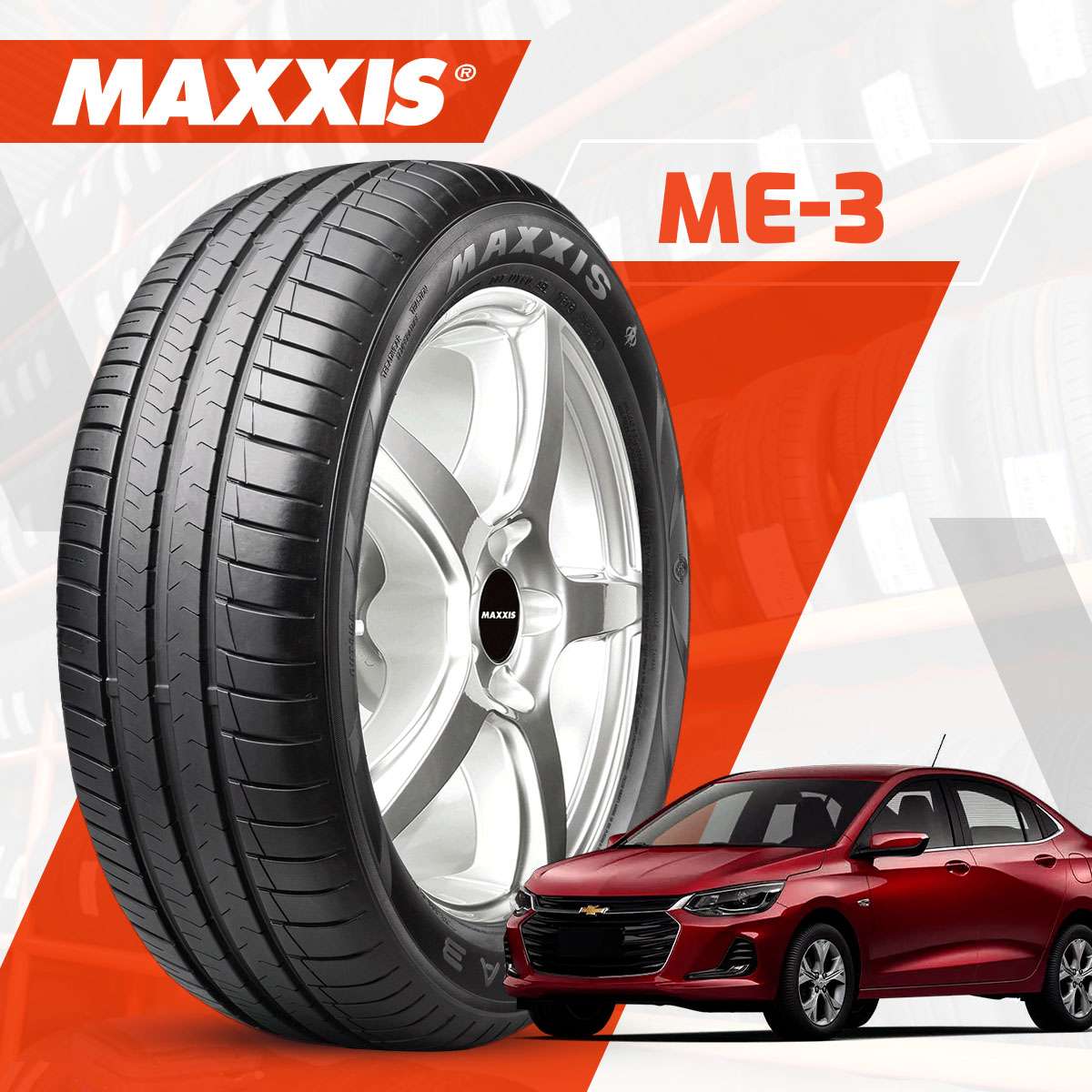 Maxxis 155 70 ME3 R13 75T TL Centro de Servicio Do o