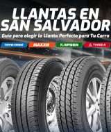 Llantas en San Salvador