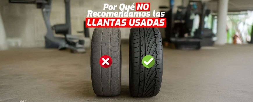 las llantas usadas